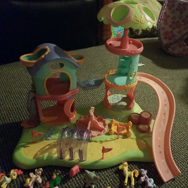 Old Littlest Pet 16 My Little Ponies, And 3 Littlest Pet