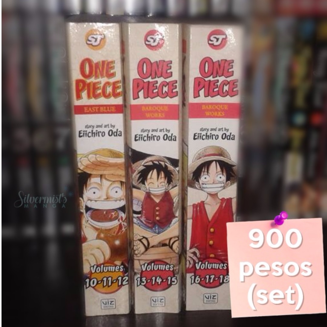 One Piece Omnibus 10 18 Manga Books Comics Manga On Carousell