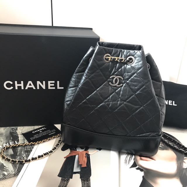 chanel classic backpack