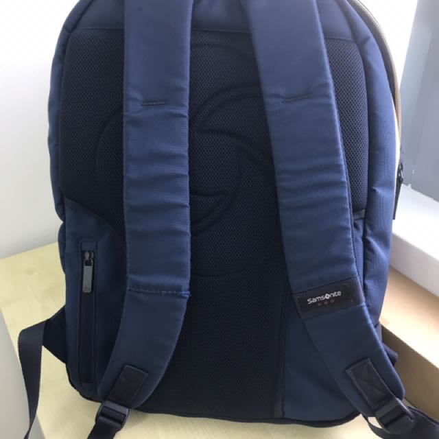 samsonite backpack blue