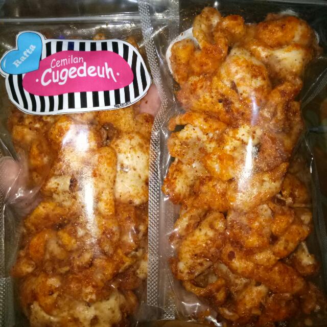 Seblak Kering Bumbu Kacang Makanan Minuman Snek Di Carousell
