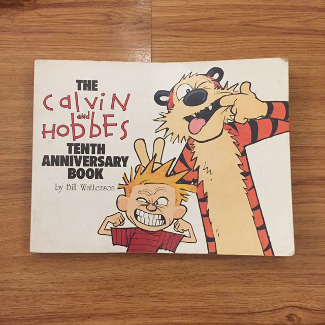 The Calvin And Hobbes Tenth Anniversary Book Books Comics