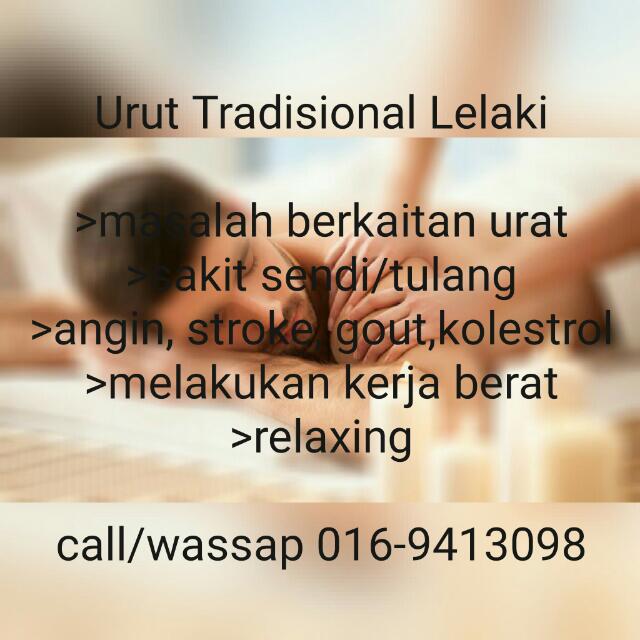 Urut Tradisional Lelaki Ruangiklan Com