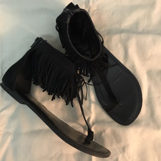 Vero Moda Tassel Sandler Women s Fashion Footwear Loafers on Carousell