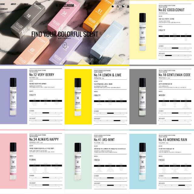 W dressroom perfume list outlet