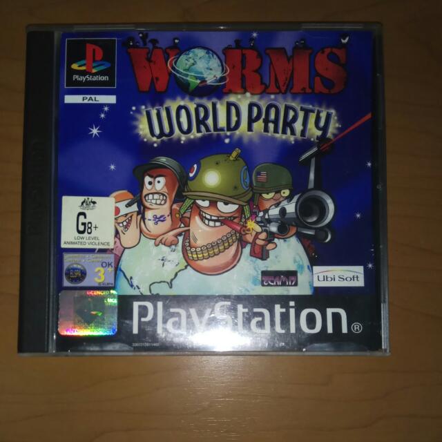 worms world party ps1