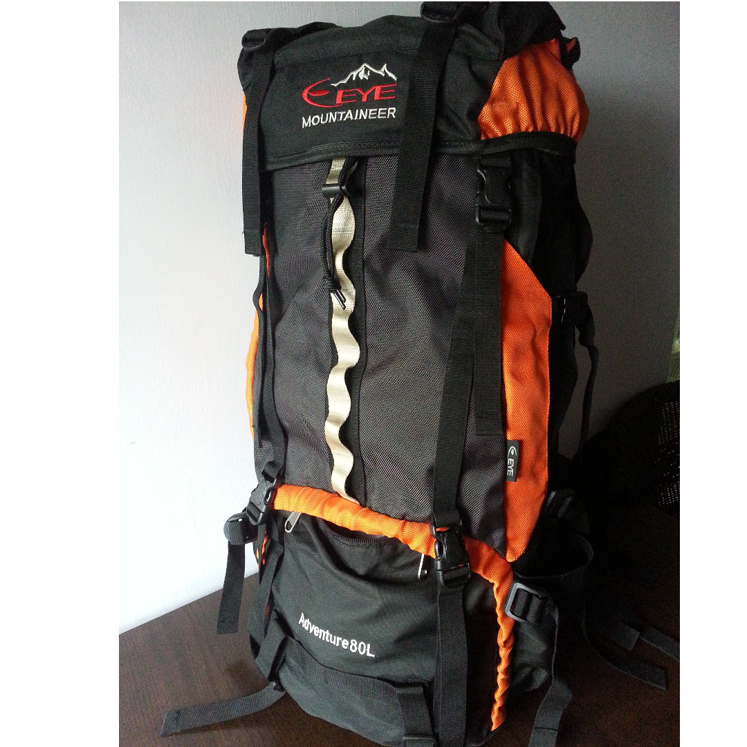 Eye mountaineer cheap backpack 80l