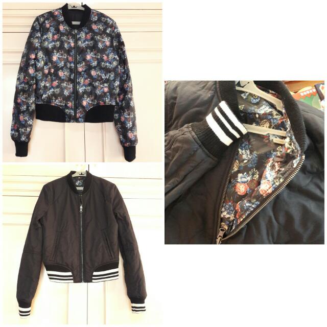 american eagle reversible jacket