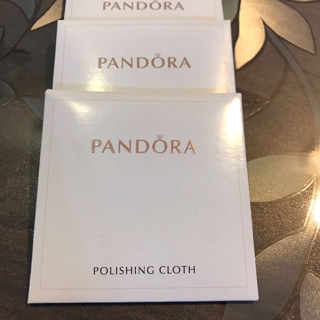 Authentic Pandora Polishing Cloth, Women's Fashion, Watches