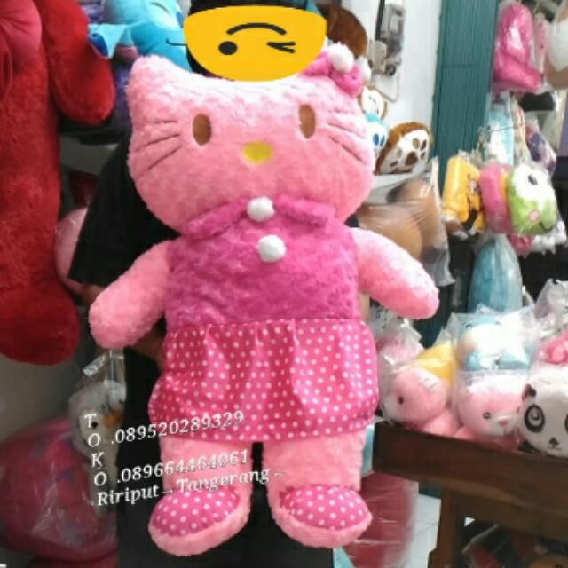 harga boneka besar 1 5 meter Gambar Boneka Hello Kitty Jumbo