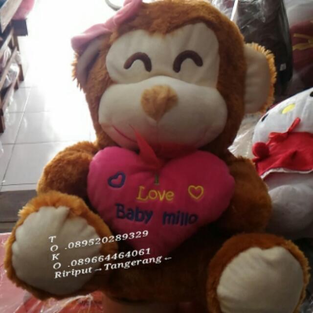 Boneka Monyet Moncici Love Duduk Tedy Bear Lilo Keropi Jumbo Ada Barang Yang Dicari Di Carousell Cek juga aneka produk jas biru dan harga terbaik dari beragam toko dan merek di priceprice.com. boneka monyet moncici love duduk tedy bear lilo keropi jumbo ada