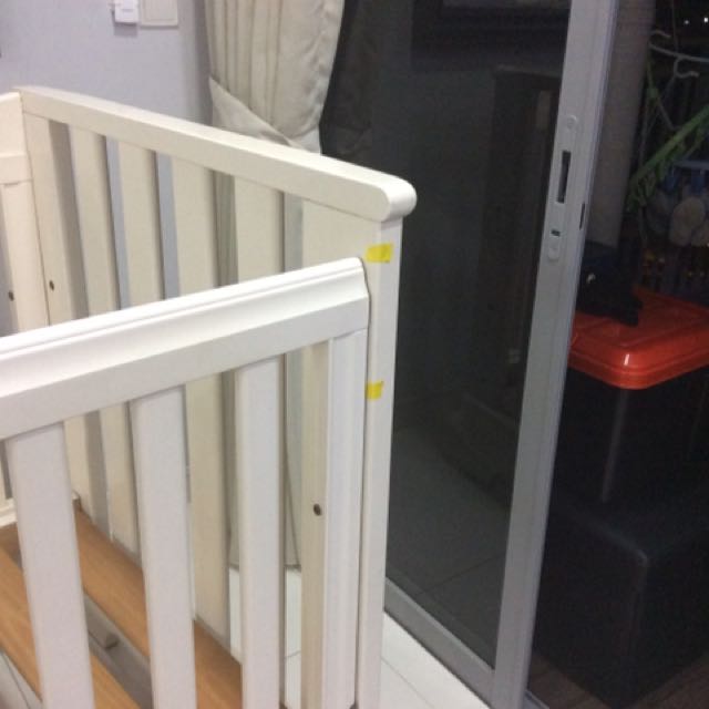 Boori Country Paddington 3in1 Solid Wood Frame Cot, Furniture & Home