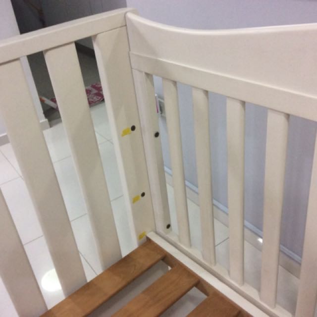 Boori Country Paddington 3in1 Solid Wood Frame Cot, Furniture & Home