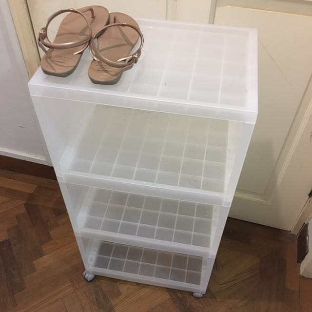 muji shoe rack