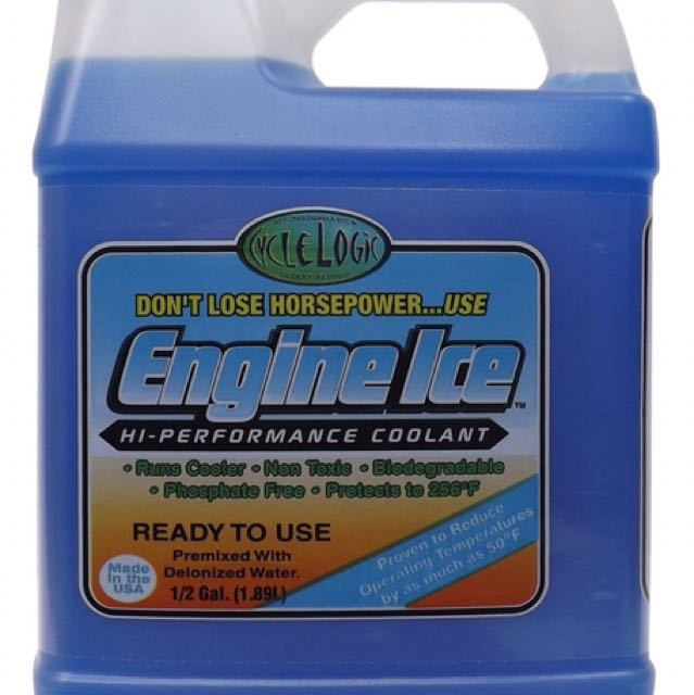 Engine Ice coolant, Motorcycles, Motorcycle Accessories on Carousell