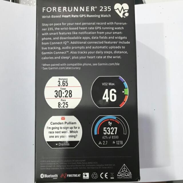 garmin forerunner 235 asia version