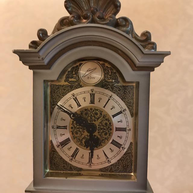 Germany Table Clock (Category: Religious Items) located in Singapore. Submitted by jazzyapple (Listing ID 108514202, Image 3). Description: Antique Table Clock Manual wiring Clock SGD 380 fixed price estimated height 32cm Meet up only.