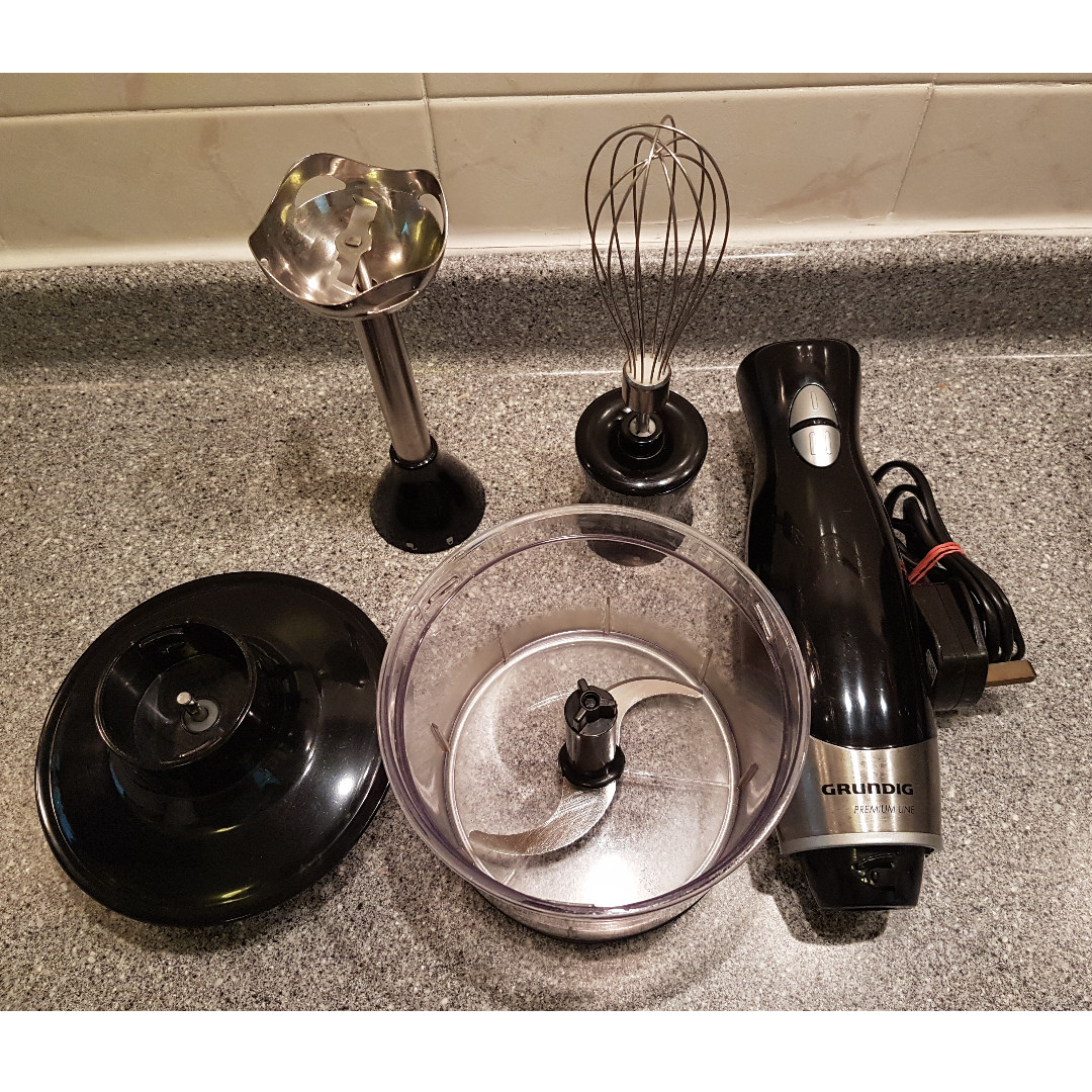 Grundig Premium 3in1 Hand Blender Set, TV & Home Appliances, Kitchen