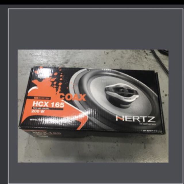 Hertz HCX 165 Car Coaxial Speakers, Audio, Soundbars, Speakers