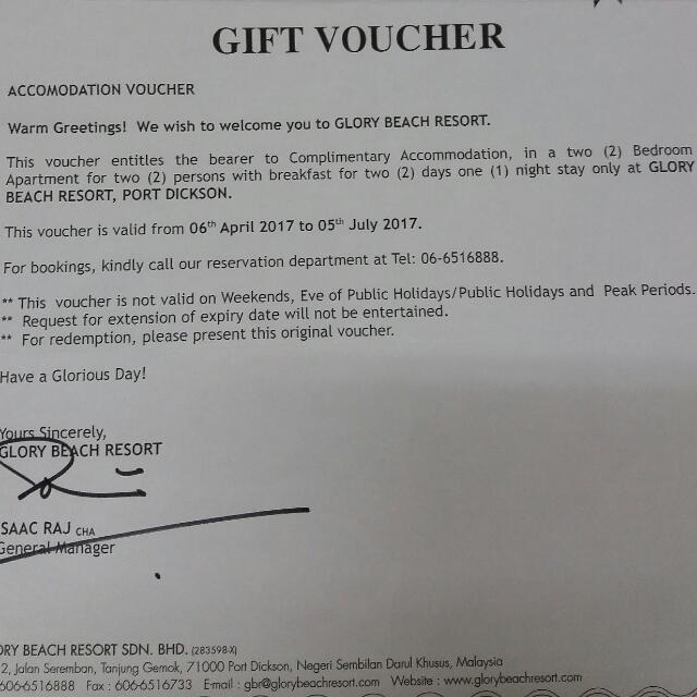 hotel-voucher-tickets-vouchers-vouchers-on-carousell