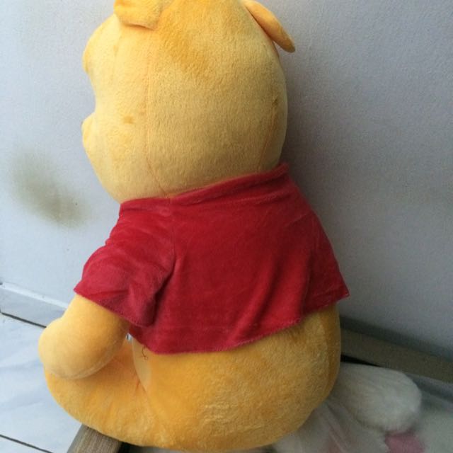 Huge Winnie The Pooh Plush, Hobbies & Toys, Toys & Games on Carousell