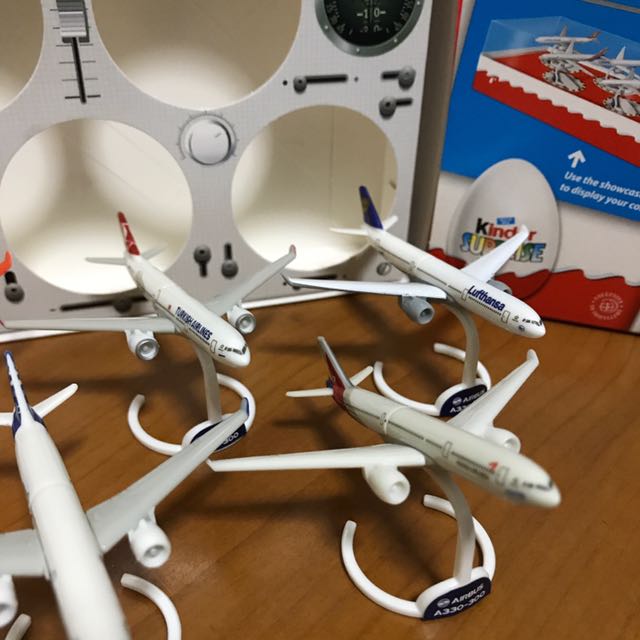 kinder joy airplane toy