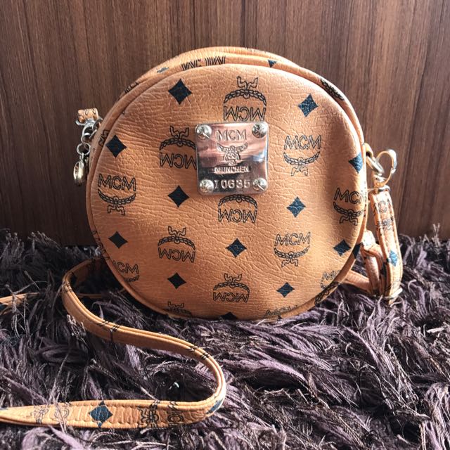 MCM Round Sling Bag