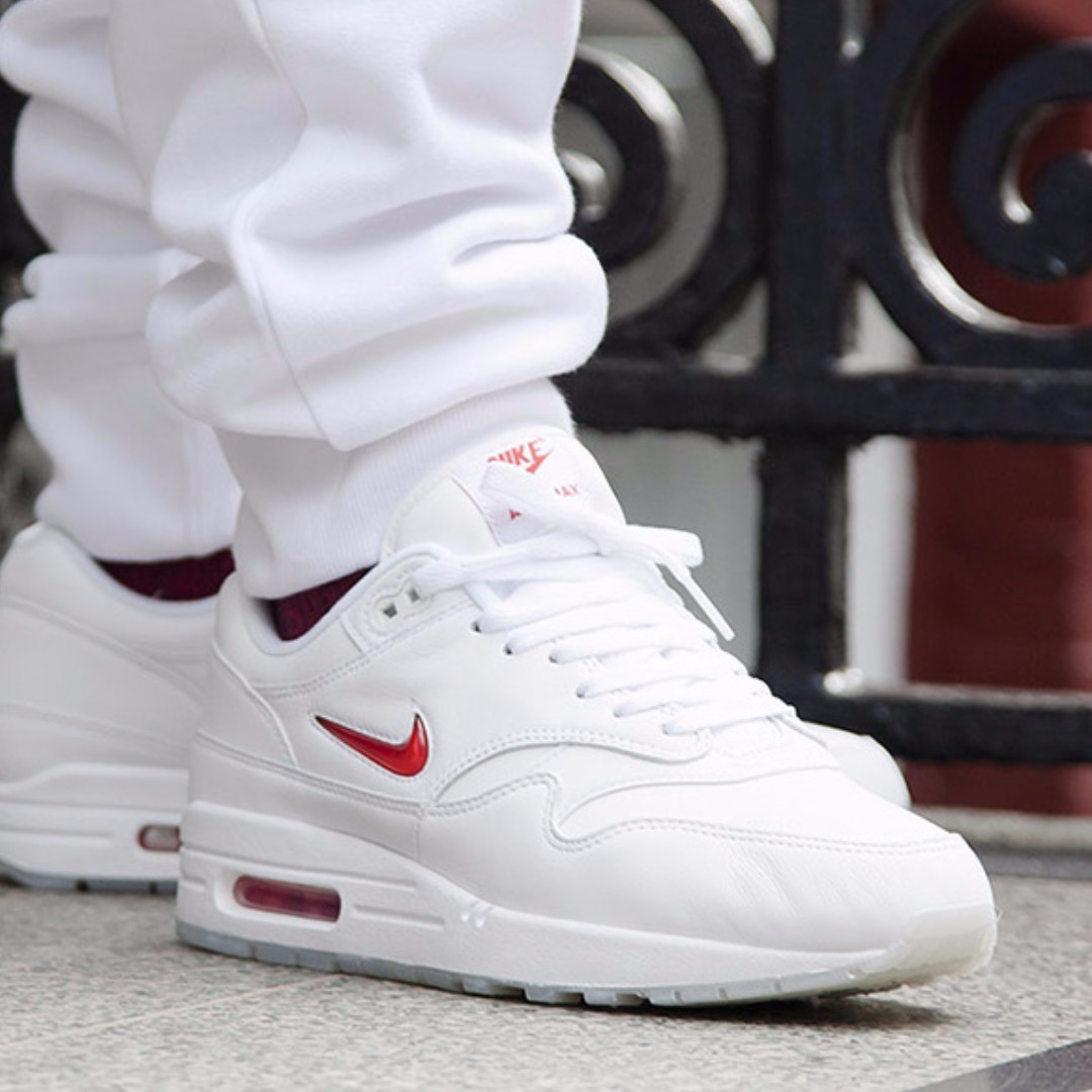 Nike air max new arrivals 1 jewel og white