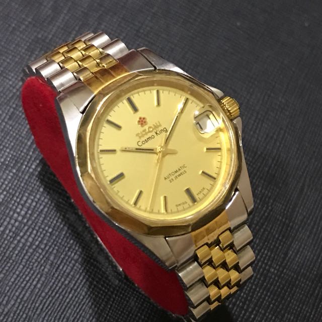 Vintage Titoni Cosmo King Watch Vintage Collectibles Vintage Watches Jewelry On Carousell