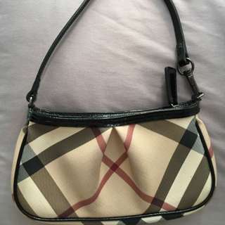 Authentic Burberry Small Aston Handbag