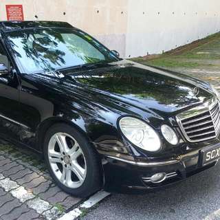 Mercedes E200 Avant-Garde With Sunroof - Direct Owner Sale. Low Depreciation.