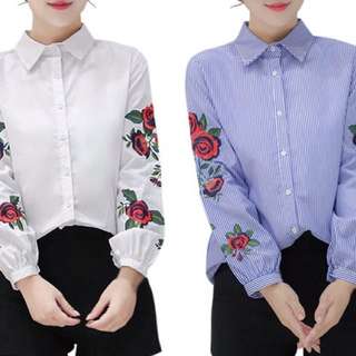 Roses Patch Blouse