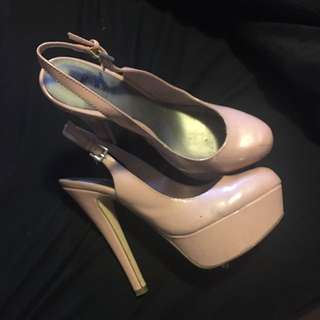 Baby Pink Guess Heels