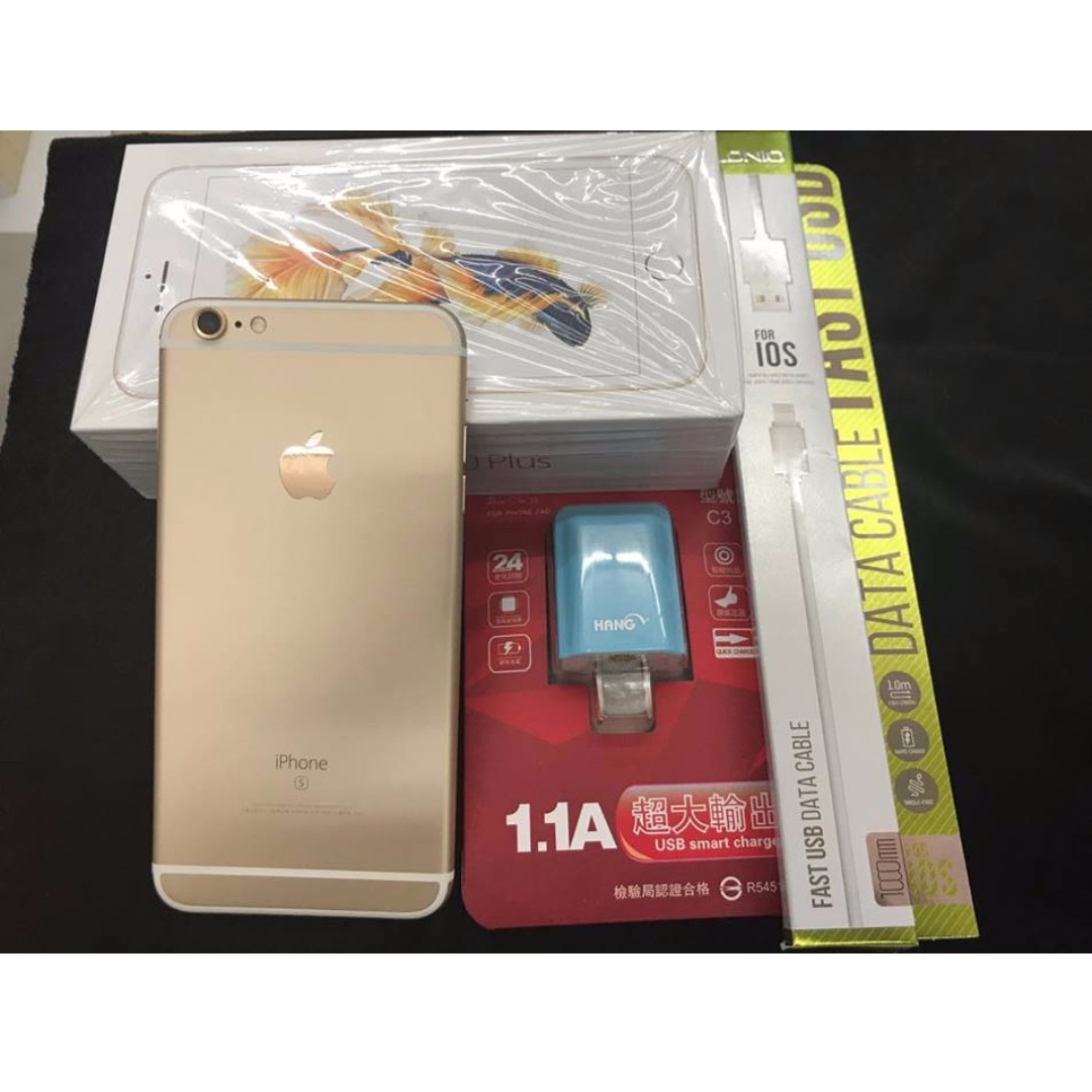 強強滾3c 中古iphone 6s Plus 64g 金色 95 新 過保 高價回收中古機 相機 門號含現金分期 手機平板 蘋果apple 在旋轉拍賣