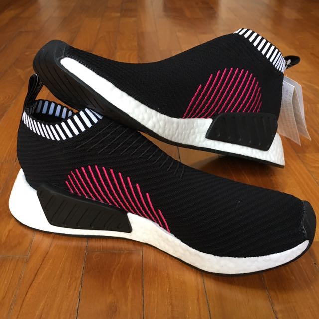 Nmd cs2 core black shock pink discount