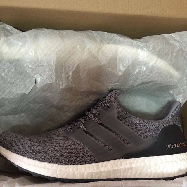 Adidas Ultra Boost Mystery Grey BA8849 UK9 Men s Fashion