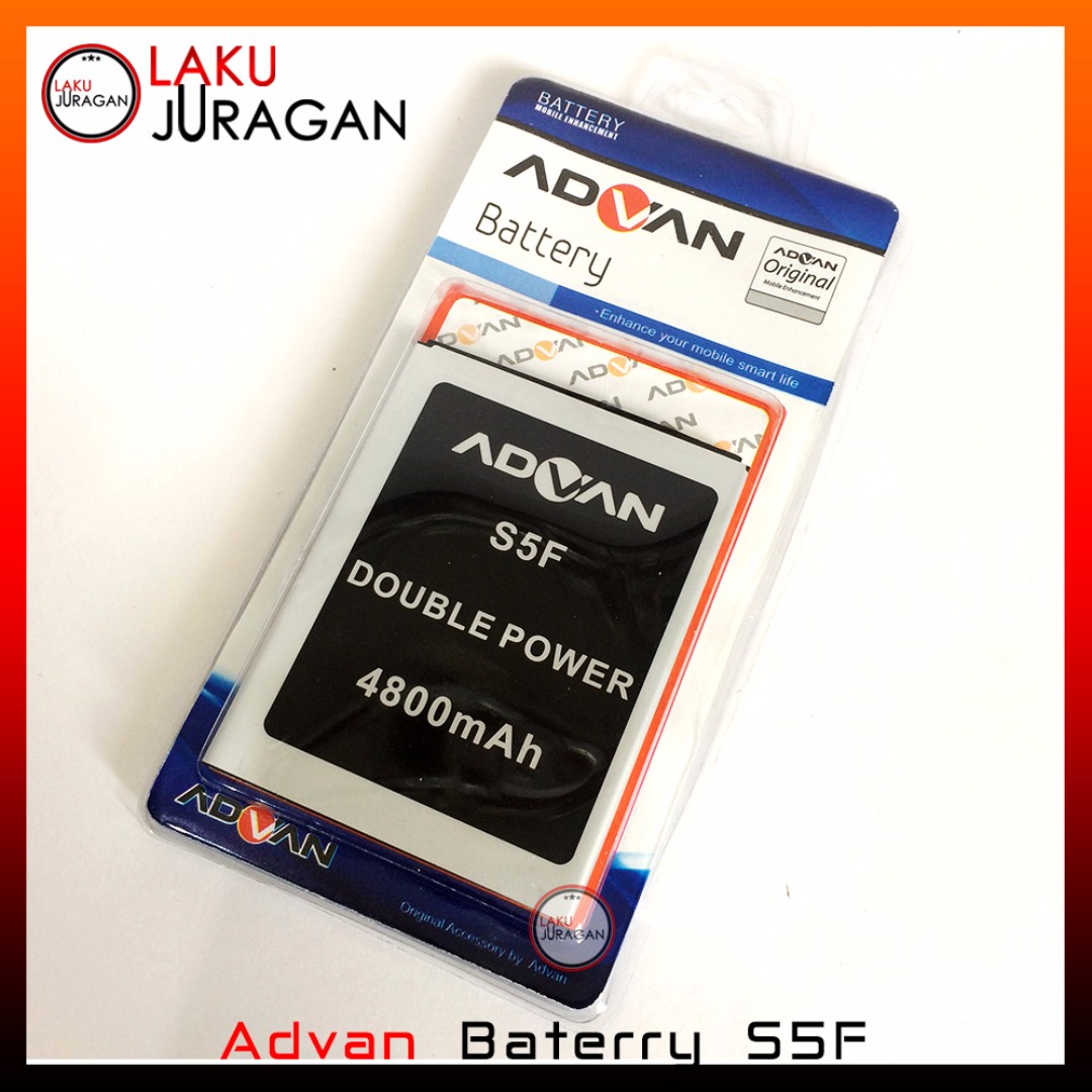 Baterai Handphone Advan S5F Double Power Original (Batre, Batrai, Battery, OEM), Mobile Phones & Tablets, Mobile & Tablet Accessories on Carousell