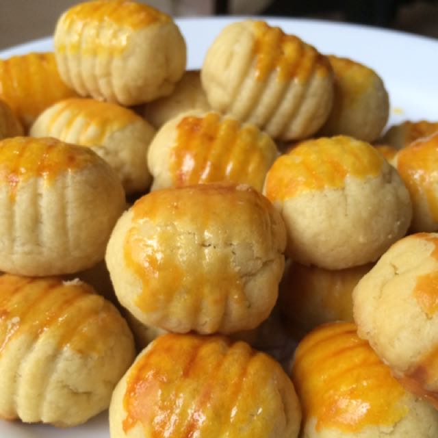 Biskut Tart Nenas Beluncas Food Drinks Baked Goods On