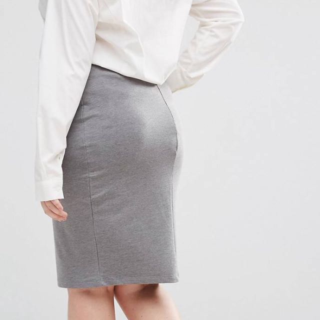 BNWT plus size junarose Asos curve jersey pencil skirt Women s Fashion Bottoms Other Bottoms on Carousell