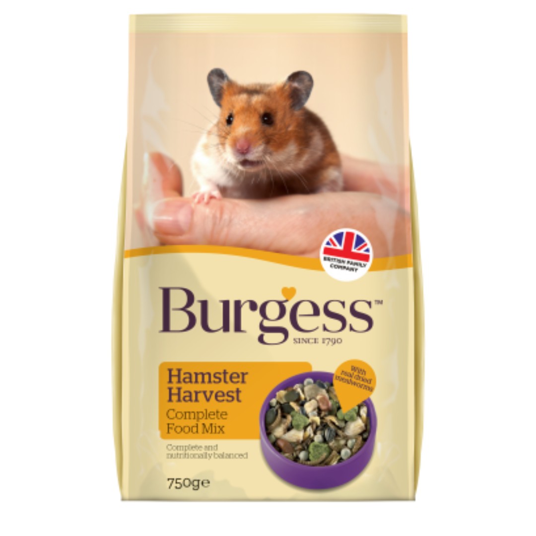 Burgess Hamster Harvest 100g Pet Supplies Pet Food on Carousell