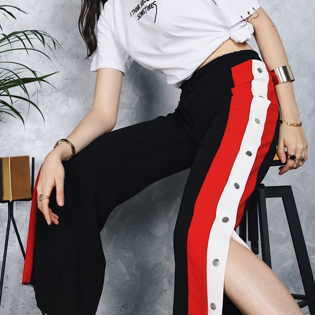 Button up joggers outlet
