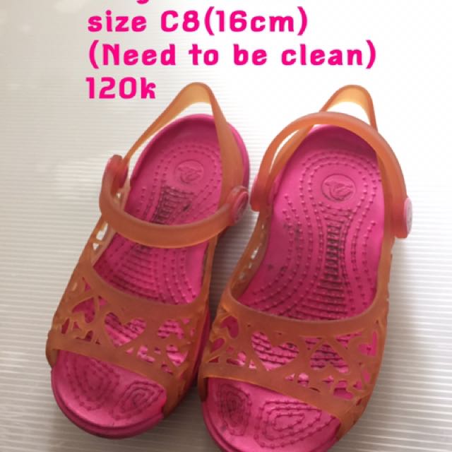 crocs c8 size in cm