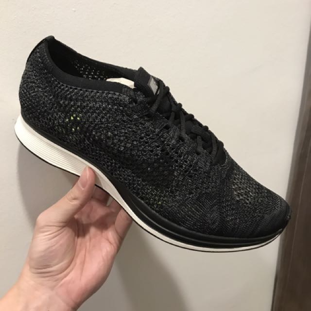 Flyknit Racer Blackout Men s Fashion Footwear Sneakers on Carousell