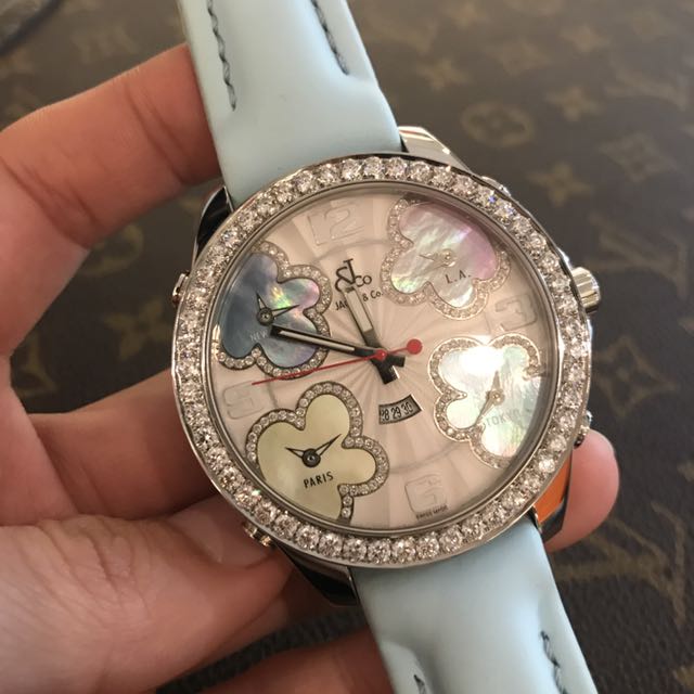 Jacob & co best sale time zone 40mm