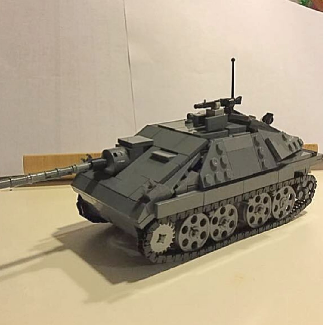 Lego discount hetzer tank