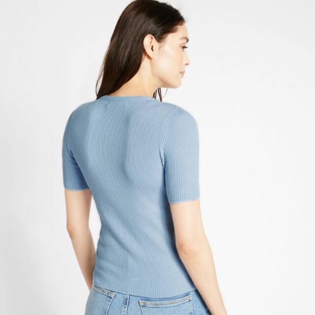 Marks and spencer short sleeve jumpers cheap