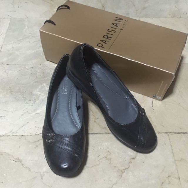 parisian black shoes for school