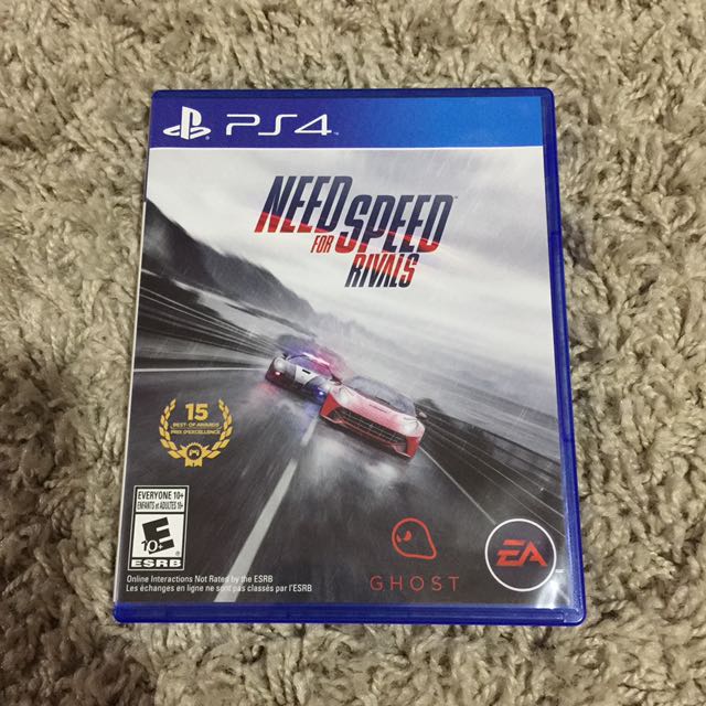 Ps4 Game Need For Speed Rivals Toys Games Video Gaming Video Games On Carousell