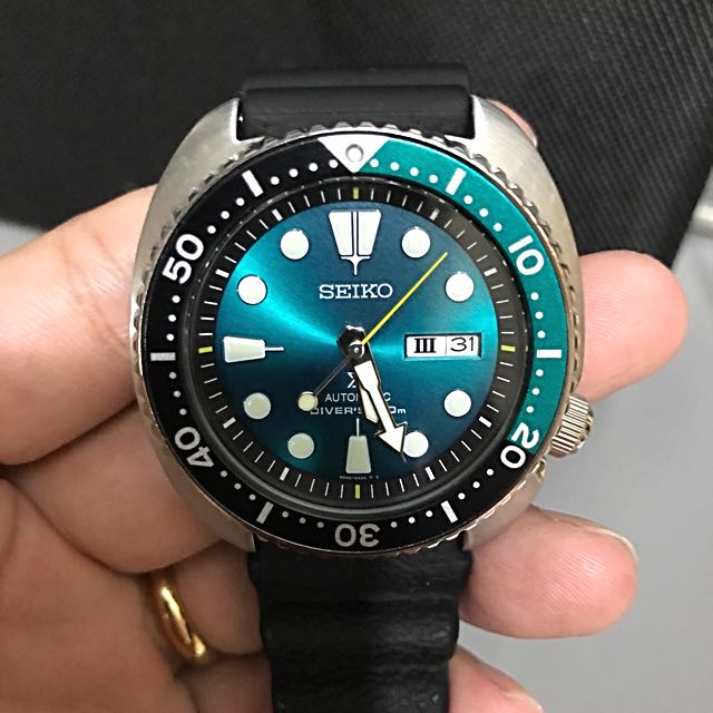 Seiko Prospex Green Turtle For Sale, Men's Fashion, Watches & Accessories,  Watches on Carousell