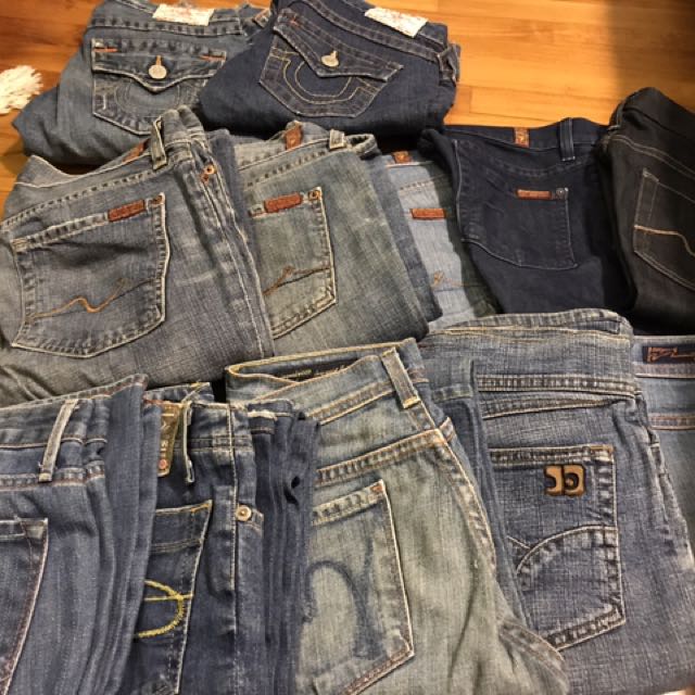 Seven jeans,JJ,citijeans of humanity 